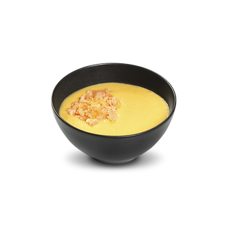 Крем-суп сырный с лососем