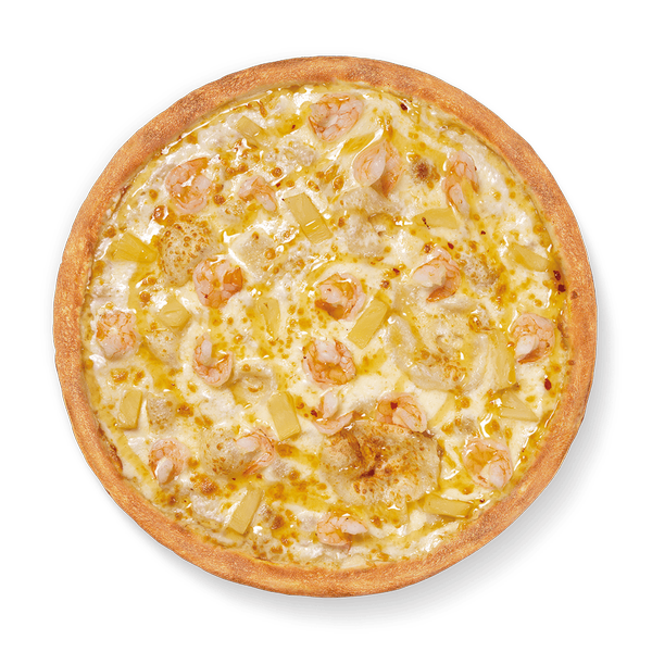 пицца Ямайка с креветками