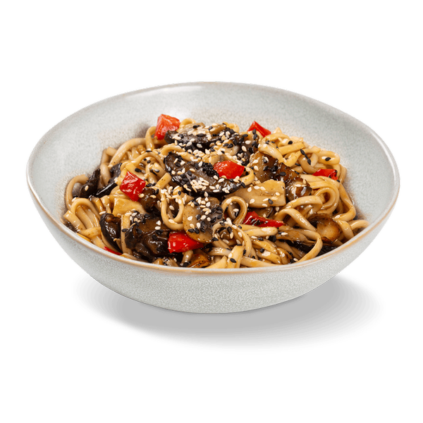 Удон с грибами