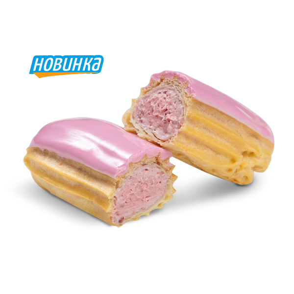 Эклер Малина