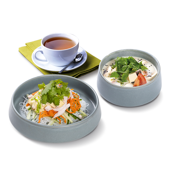 2 блюда (салат + суп) + напиток