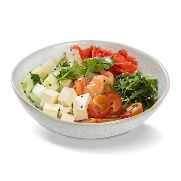 поке С лососем