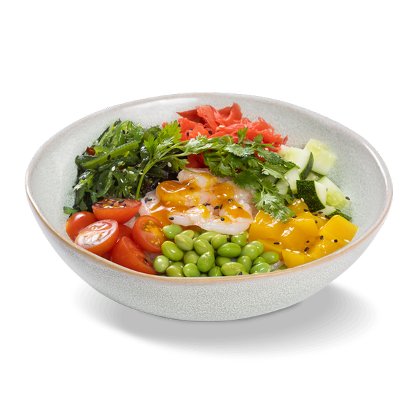 поке С креветками