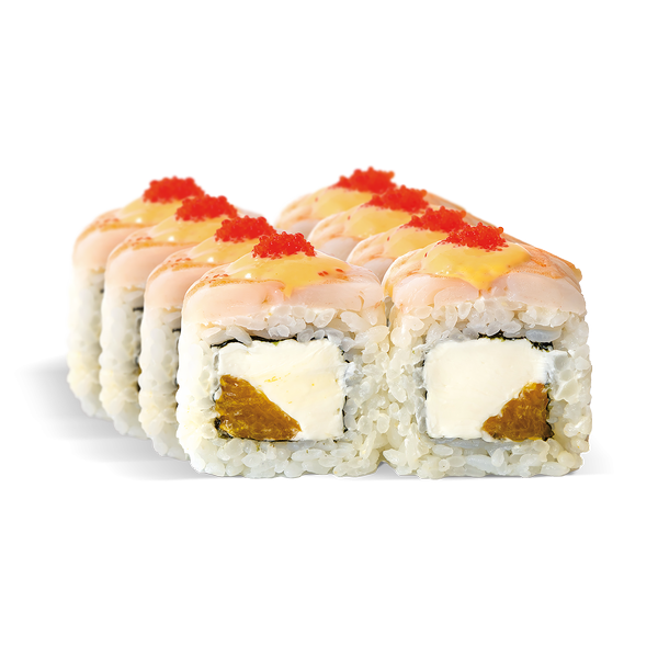 Ролл "Тропик с креветкой"