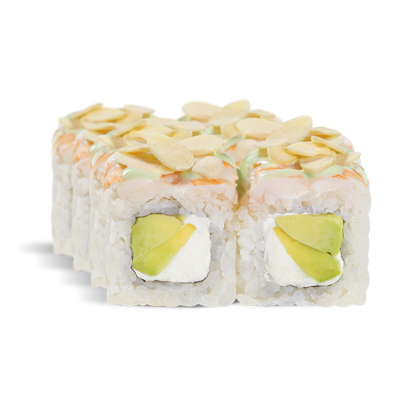 ролл С креветкой и миндалём