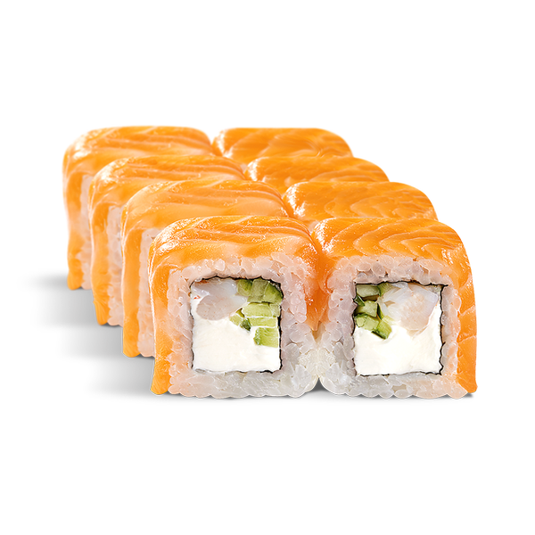 ролл Филадельфия классика с креветками