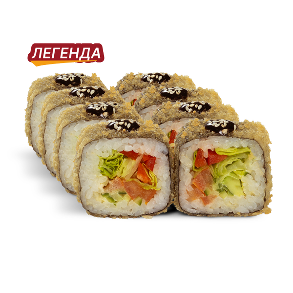 ролл Овощная темпура (кляр)