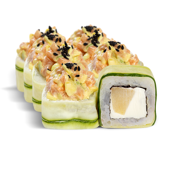 ролл Тартар из лосося