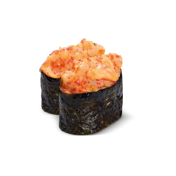 Запеченные гунканы с креветками 2 шт