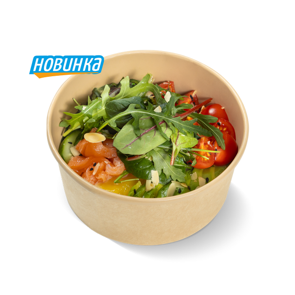 Поке с лососем