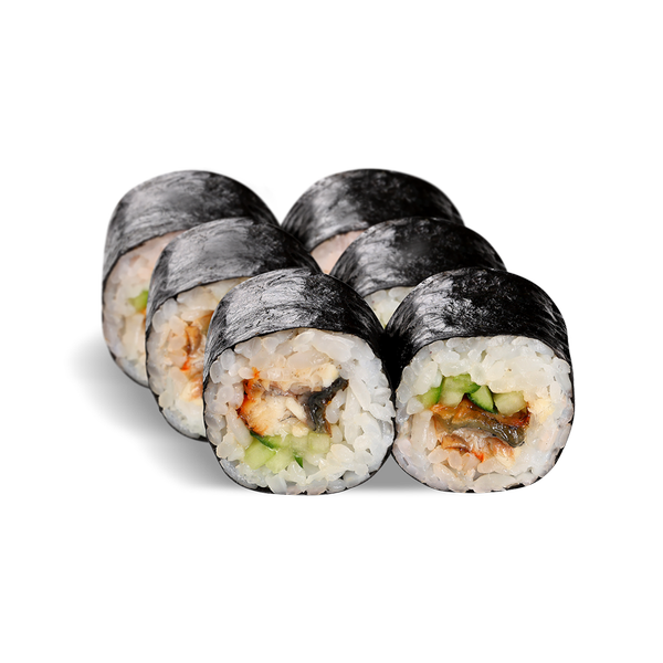 ролл С угрём и огурцом